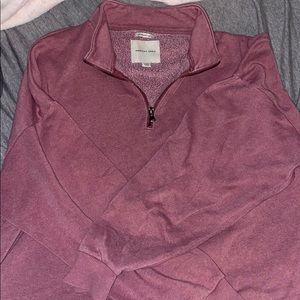 AE cinched quarter zip hoodie